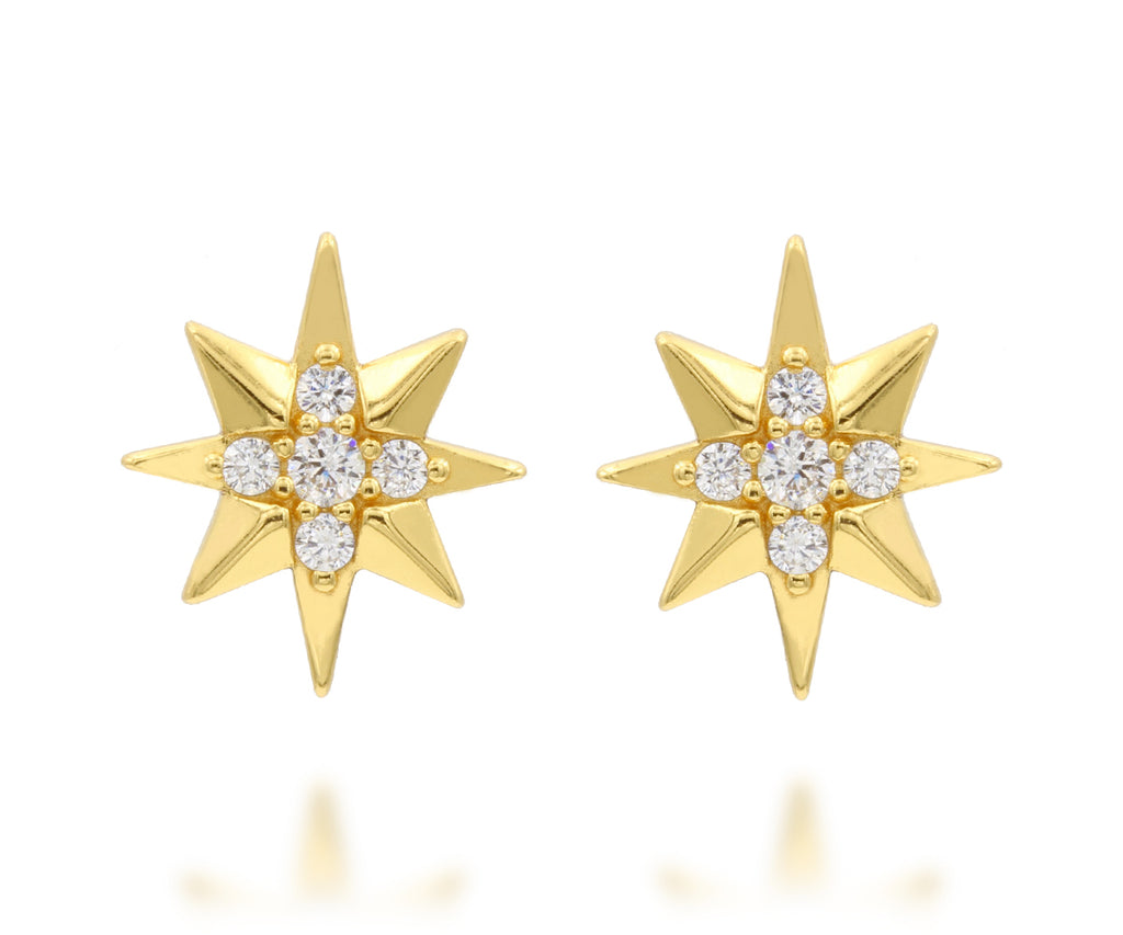 14K Yellow Gold Filled 12mm Glitter Earring Backs For Heavy