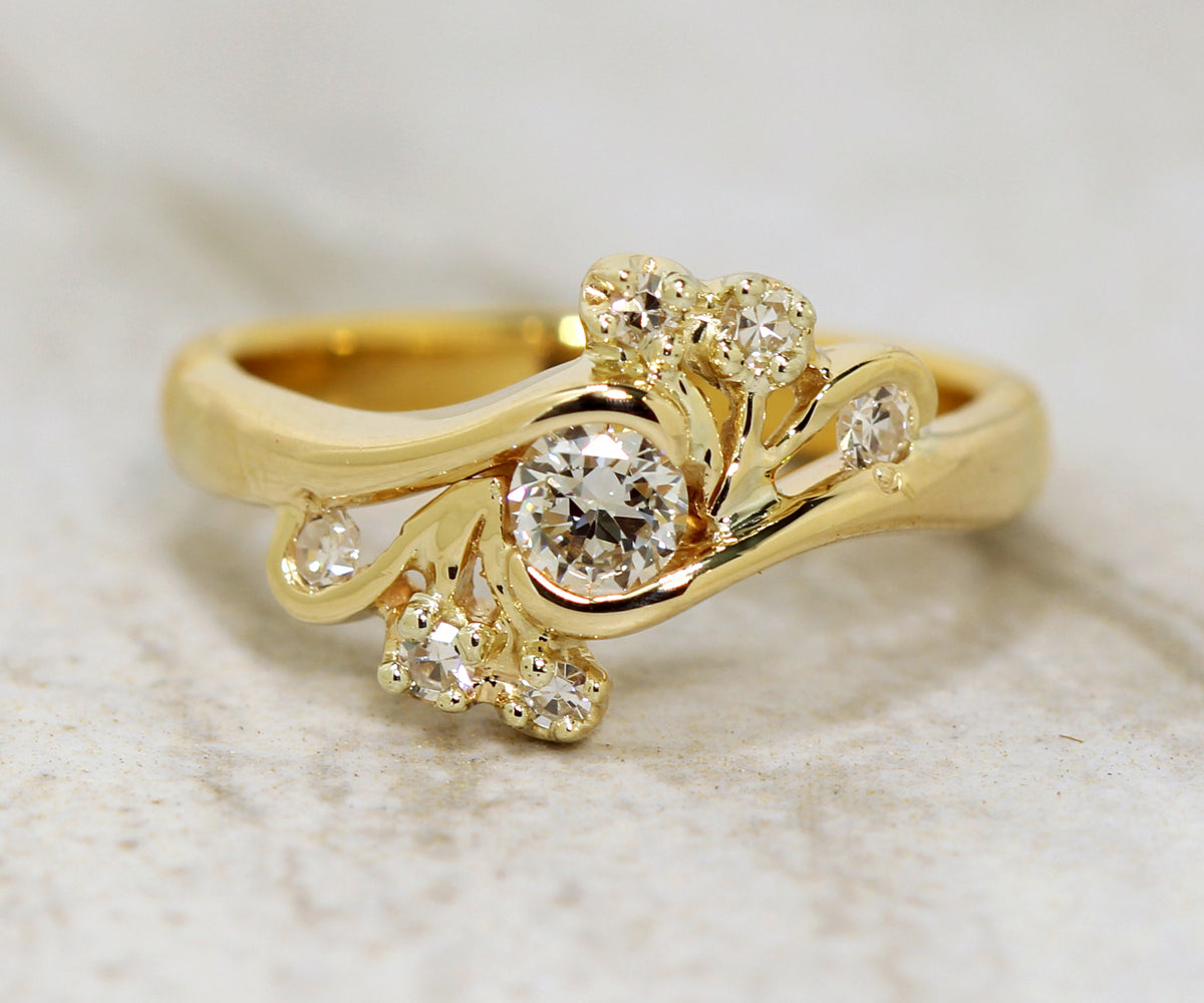 Swirl Diamond Generation Ring Redesigned – Ambrosia